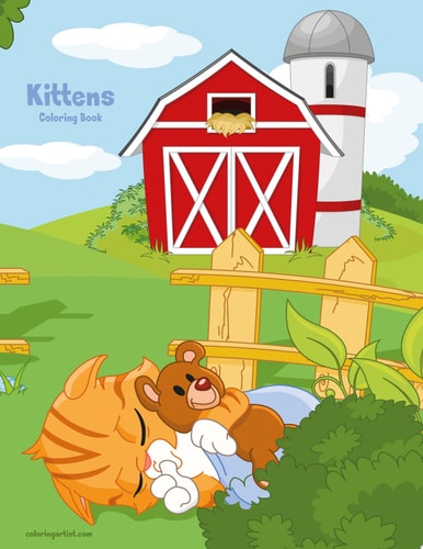 Kittens Coloring Book 1