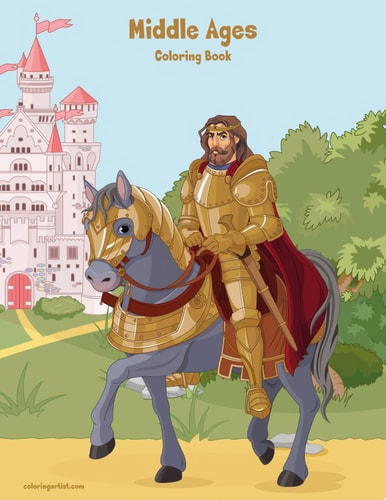 Middle Ages Coloring Book 1