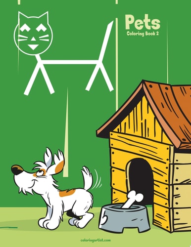 Pets Coloring Book 2