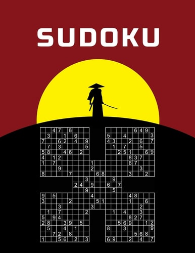 Large Print Sudoku - Samurai Easy To Read 500 Hard Puzzles Overlapping Into 100 Samurai Style Puzzle Book With Solutions Ideal For Visually Impaired, Seniors, Grandparents