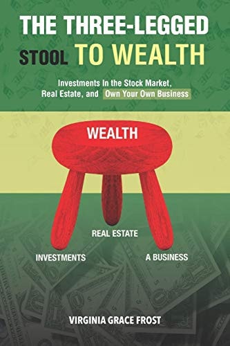The Three-Legged Stool To Wealth Investments In the Stock Market, Real Estate, and Own Your Own Business