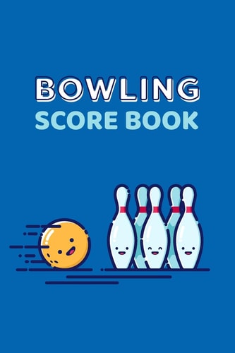 Bowling Score Book 6x9, 110 Pages