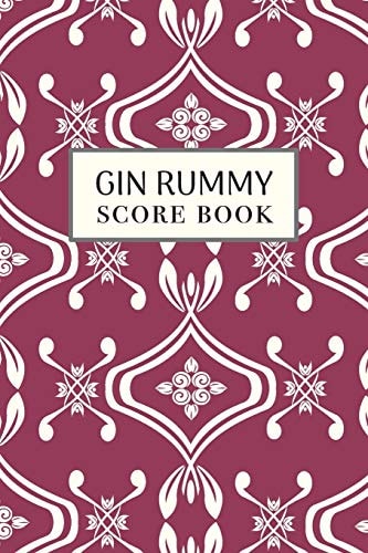 Gin Rummy Score Book 6x9, 110 Pages, Keep Track of Scoring Card Games
