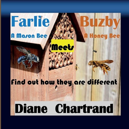 Farlie a Mason Bee Meets Buzby a Honey Bee