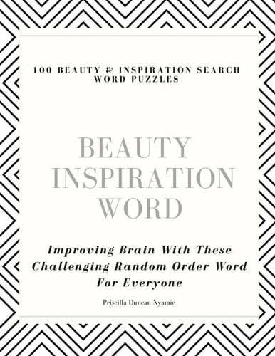 100 Beauty & Inspiration Search Word Puzzles Improving Brain With These Challenging Random Order Word For Everyone