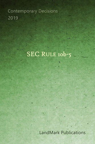SEC Rule 10b-5