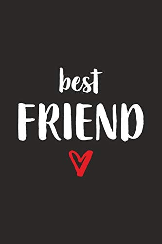 Best Friend Freund Mit Herz I Notizbuch Notizheft Planer Mit Linierten Seiten
