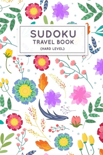 Sudoku Travel Book Hard Sudoku Puzzles Book Pocket Sized For Travel