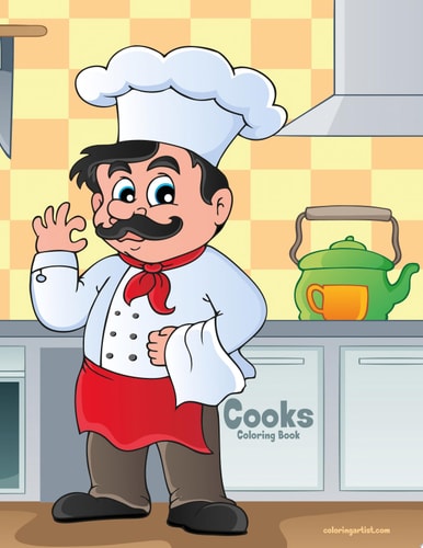 Cooks Coloring Book 1