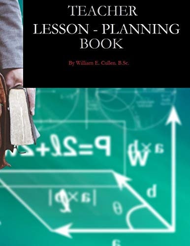 Teacher Lesson-Planning Book A TEACHERS AID with 132 Pages at 8. 5 X 11