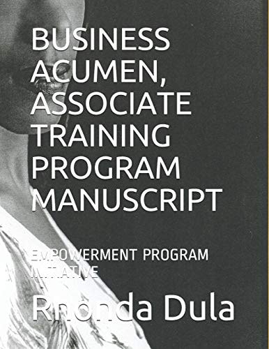 Business Acumen, Associate Training Program Manuscript Empowerment Program Initiative