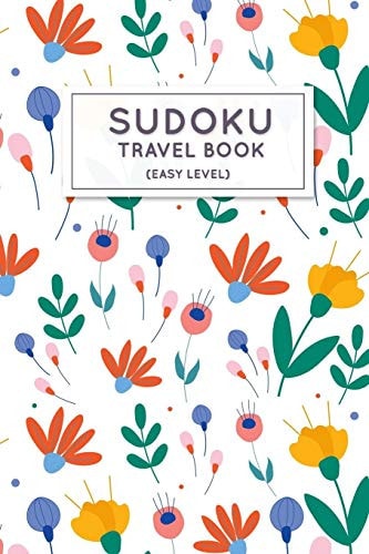 Sudoku Travel Book Easy Sudoku Puzzles Book Pocket Sized For Travel