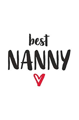 Best Nanny Erzieherin Mit Herz I Notizbuch Notizheft Planer Mit Linierten Seiten