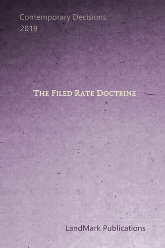 The Filed Rate Doctrine