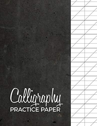 Calligraphy Practice Paper Modern Calligraphy Practice Sheets - 120 Sheet Pad