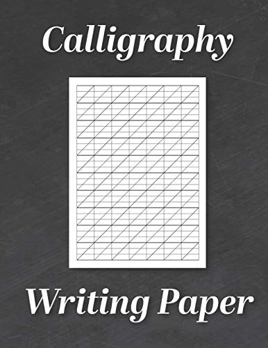Calligraphy Writing Paper Modern Calligraphy Practice Sheets - 120 Sheet Pad