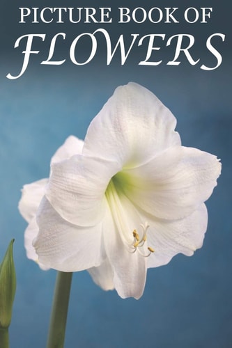 Picture Book of Flowers For Seniors with Dementia, Memory Loss, and Confusion (Large Print Text)