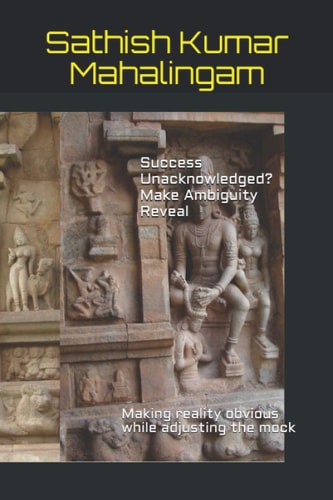 Success Unacknowledged? Make Ambiguity Reveal Making Reality Obvious While Adjusting the Mock