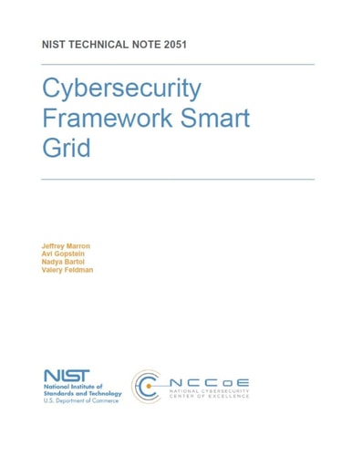Cybersecurity Framework Smart Grid Profile NIST Technical Note 2051