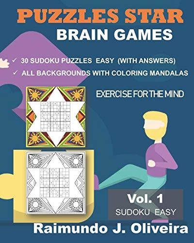 Puzzles Star - Brain Games Vol 1 Sudoku Easy