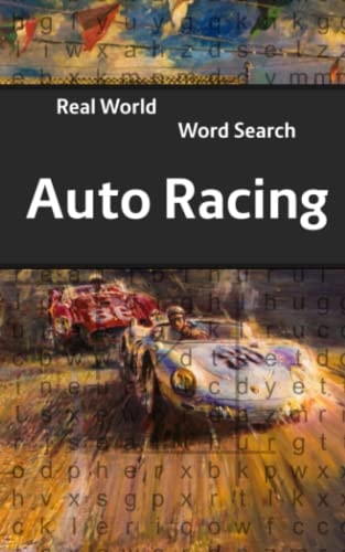 Real World Word Search Auto Racing