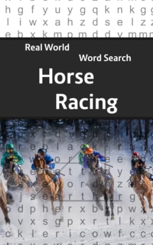 Real World Word Search Horse Racing