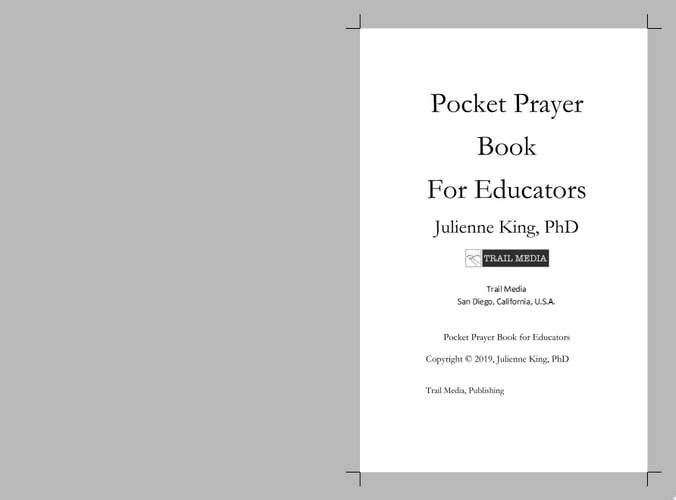 Pocket Prayer Book for Educators