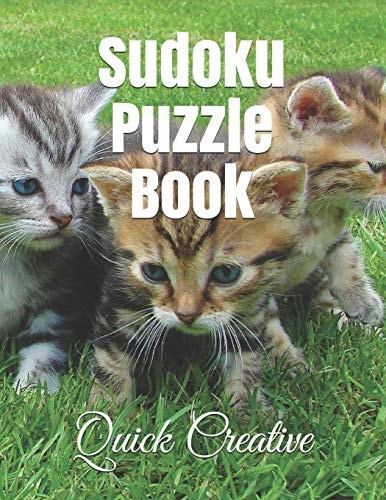 Sudoku Puzzle Book Kitten Edition Featuring 300 Sudoku Puzzles and Answers