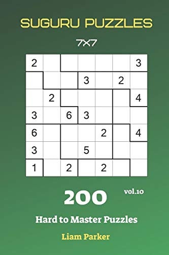 Suguru Puzzles - 200 Hard to Master Puzzles 7x7 Vol. 10