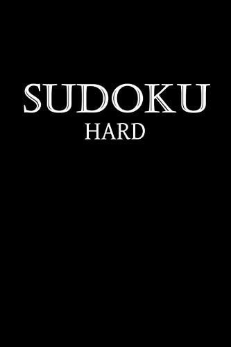 Sudoku Hard Challenging Sudoku Book Full of 600 Puzzles! Solutions in the Back!