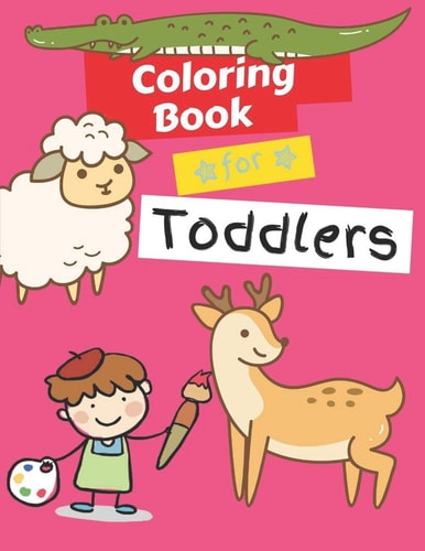 Coloring Books for Toddlers Animals Coloring Book Kids Activity Book Children Activity Books for Kids Ages 2-4, 4-8 Jungle Animals, Farm Animals, Sea Life and More