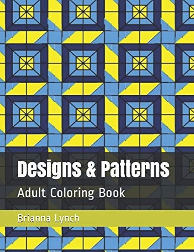 Designs & Patterns Adult Coloring Book