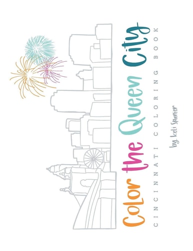 Color the Queen City Cincinnati Coloring Book