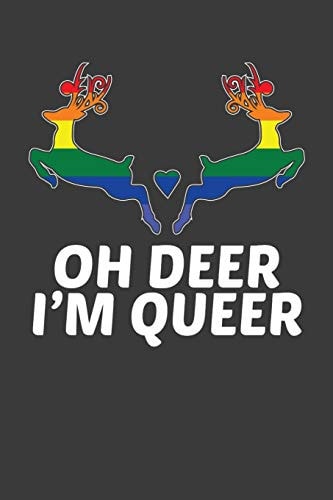 Oh Deer I'm Queer LGBTQ Pride Month Gay Lesbian Support Rainbow Gift