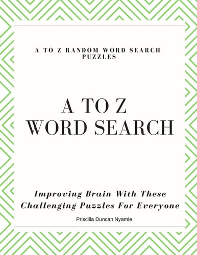 A to Z Random Word Search Puzzles Improving Brain With These Challenging Puzzles For Everyone
