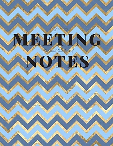 My Boring Meeting Survival Guide and Notes 8. 5x11 Meeting Notebook and Puzzle Book