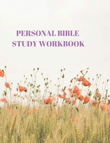 Personal Bible Study Workbook 116 Pages Formated for Scripture and Study!