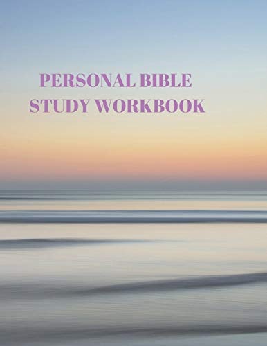 Personal Bible Study Workbook 116 Pages Formated for Scripture and Study!