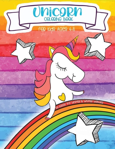 Unicorn Coloring Book for Kids Age 4-8