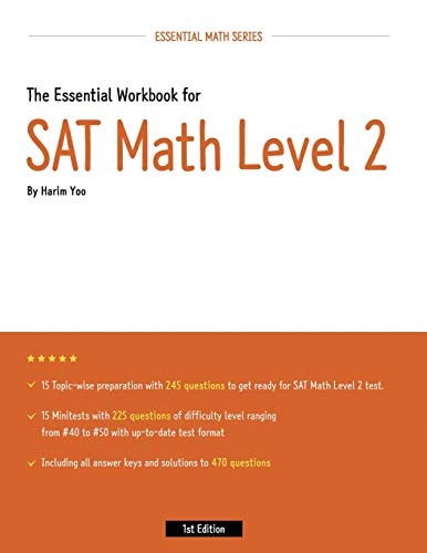 The Essential Workbook for SAT Math Level 2