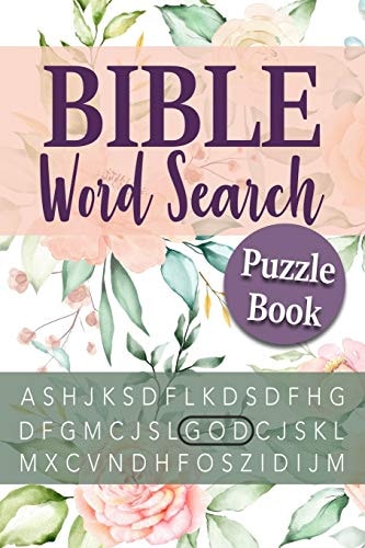 Bible Word Search Puzzle Book Large Print Puzzle Word Search For Adults