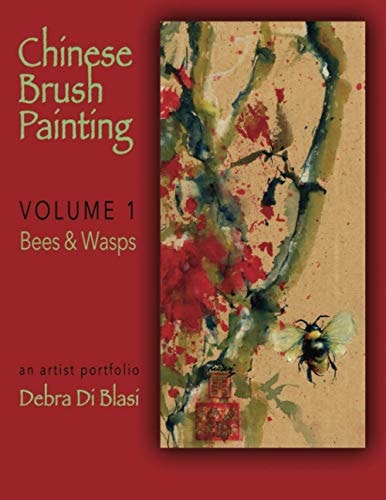 Chinese Brush Painting Bees and Wasps