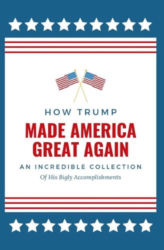 How Trump Made America Great Again An Incredible Collection of His Bigly Accomplishments