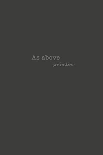 As Above So Below