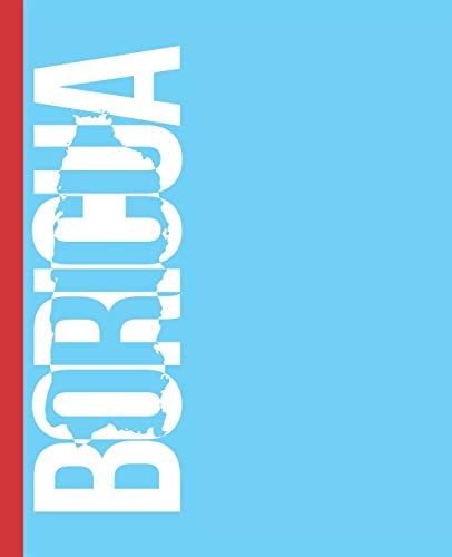 Boricua Dot-Grid Notebook. 100 Numbered Pages with Table of Contents.