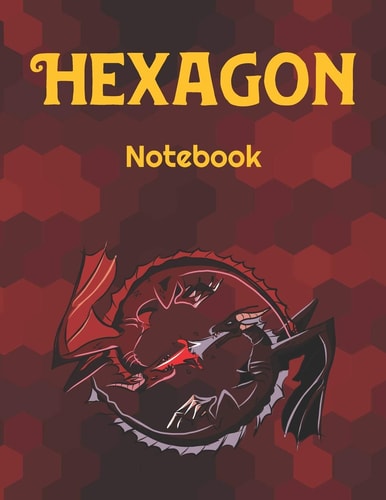 Hexagon Notebook Hexagonal Graph Paper Notepad