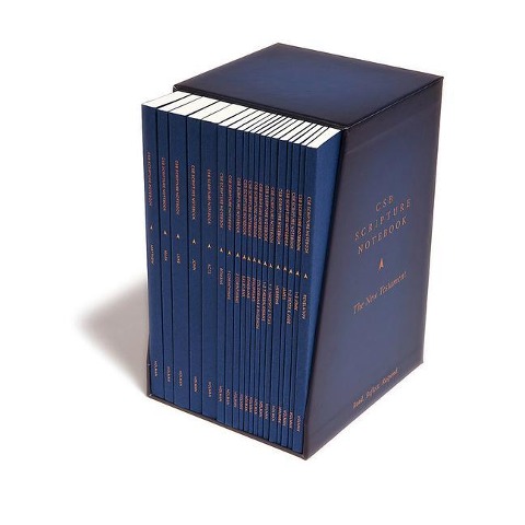 CSB Scripture Notebook, New Testament Set: Read. Reflect. Respond.