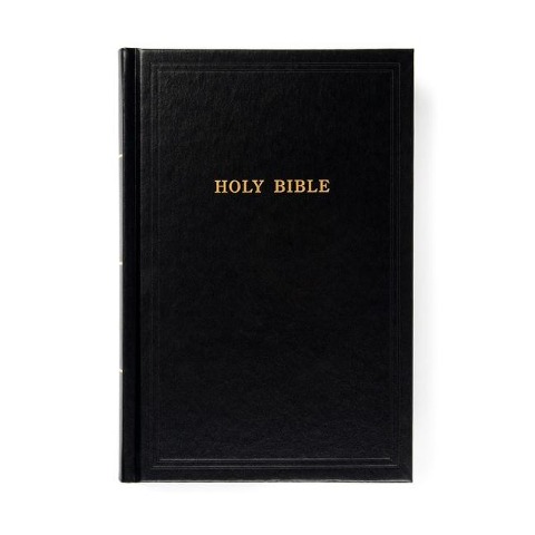 KJV Pew Bible, Black Hardcover: Holy Bible