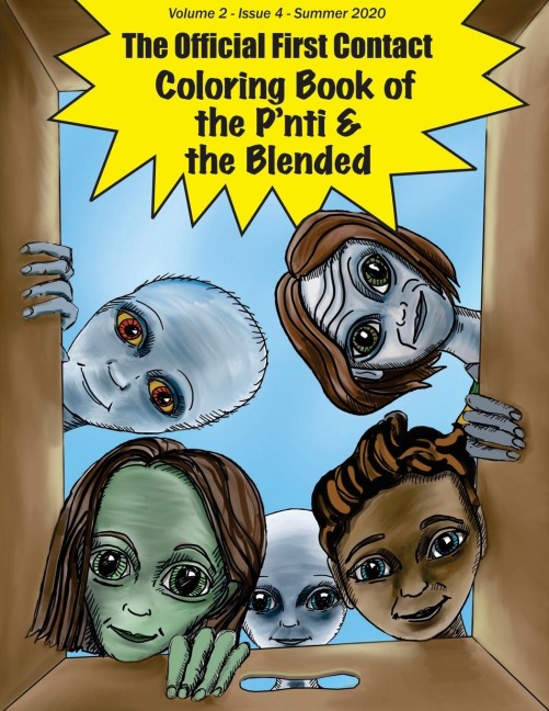 The Official First Contact - Coloring Book of the Pnti & the Blended