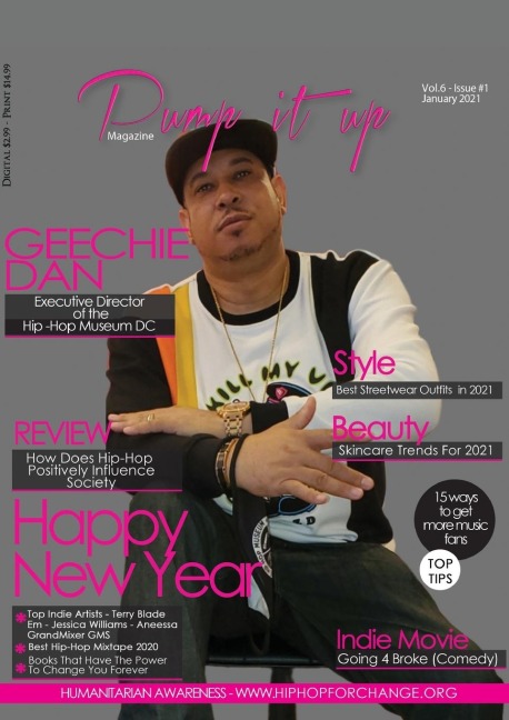 Pump it up Magazine - Geechie Dan - Hip-Hop Museums Executive Director